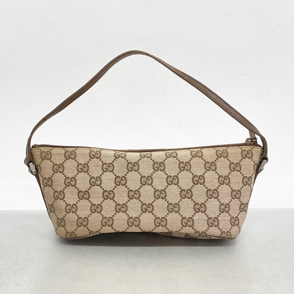 Gucci GG Canvas Bag/Pouch 039 1103 Brown Women's - Picture 10 of 10
